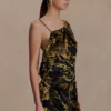 Ayana Cross Back Mini Dress – Velvet Burnout Ayana Cross Back Mini Dress – Velvet Burnout
