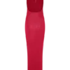 Ayella Cowl Knit Maxi Dress – Raspberry
