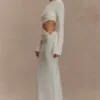 Azariah Long Sleeve Knit Midi Dress – Ivory Azariah Long Sleeve Knit Midi Dress – Ivory