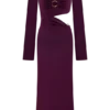 Azariah Long Sleeve Knit Midi Dress – Plum Azariah Long Sleeve Knit Midi Dress – Plum