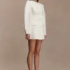 Beatrice Blazer Mini Dress – Ivory Beatrice Blazer Mini Dress – Ivory