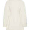 Beatrice Blazer Mini Dress – Ivory Beatrice Blazer Mini Dress – Ivory