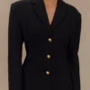Bellamy Cinched Blazer – Black Bellamy Cinched Blazer – Black