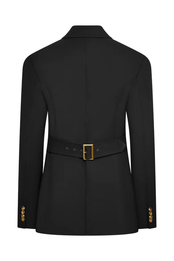 Bellamy Cinched Blazer – Black Bellamy Cinched Blazer – Black