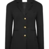 Bellamy Cinched Blazer – Black Bellamy Cinched Blazer – Black