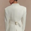 Bellamy Cinched Blazer – Ivory Bellamy Cinched Blazer – Ivory