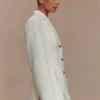 Bellamy Cinched Blazer – Ivory Bellamy Cinched Blazer – Ivory