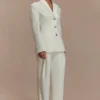 Bellamy Cinched Blazer – Ivory Bellamy Cinched Blazer – Ivory
