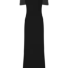 Bernadina Mesh And Slinky Halter Maxi Dress – Black Bernadina Mesh And Slinky Halter Maxi Dress – Black