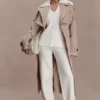 Bianka V Neck Knit Jumper – Off White Bianka V Neck Knit Jumper – Off White