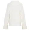 Bianka V Neck Knit Jumper – Off White Bianka V Neck Knit Jumper – Off White