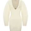 Billy Balloon Sleeve Knit Mini Dress – Ivory Billy Balloon Sleeve Knit Mini Dress – Ivory