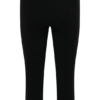 Blanca Stretch Crepe Capri Pants – Black