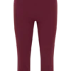 Blanca Stretch Crepe Capri Pants – Mahogany