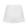 Blanca Stretch Crepe Shorts – White