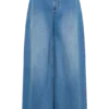 Bobby Oversized Jean With Front Pleat – Summer Blue