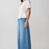 Bobby Oversized Jean With Front Pleat – Summer Blue