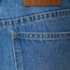Bobby Oversized Jean With Front Pleat – Summer Blue