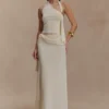 Xanthia Knit Halter Top – Ivory