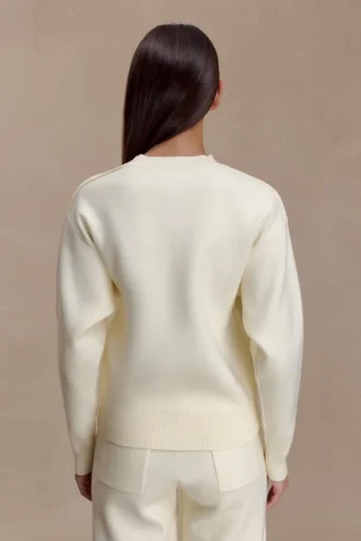 Braxton Cozy Knit Jumper – Ivory