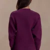 Braxton Cozy Knit Jumper – Plum Braxton Cozy Knit Jumper – Plum