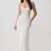 Bray Knit & Lace Maxi Dress – Ivory Bray Knit & Lace Maxi Dress – Ivory