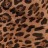 Breanna Strapless Chiffon Maxi Dress – Leopard Print