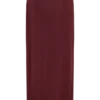Bridget Slinky Maxi Skirt With Hardware – Burgundy Bridget Slinky Maxi Skirt With Hardware – Burgundy