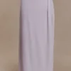 Bridget Slinky Maxi Skirt With Hardware – Dusty Lilac Bridget Slinky Maxi Skirt With Hardware – Dusty Lilac