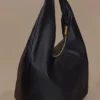 Bristol Croissant Leather Shoulder Bag – Black Bristol Croissant Leather Shoulder Bag – Black