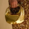 Bristol Mini Croissant Leather Bag – Gold Bristol Mini Croissant Leather Bag – Gold