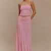 Arna Mesh Maxi Skirt – Candy Pink Arna Mesh Maxi Skirt – Candy Pink