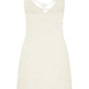 Brullo Embroidery Knit Mini Dress – Ivory Brullo Embroidery Knit Mini Dress – Ivory