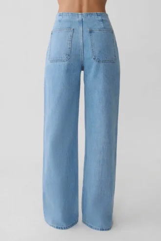 Caitlin Mid Rise Denim Jeans – Classic Blue Caitlin Mid Rise Denim Jeans – Classic Blue