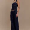 Caitlin Mid Rise Denim Jeans – Indigo Blue