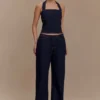 Caitlin Mid Rise Denim Jeans – Indigo Blue