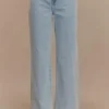 Caitlin Mid Rise Denim Jeans – Light Blue