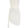 Cali Drape Skirt Knit Mini Dress – Ivory Cali Drape Skirt Knit Mini Dress – Ivory