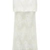 Camille Beaded Satin And Lace Maxi Skirt – Ivory Camille Beaded Satin And Lace Maxi Skirt – Ivory