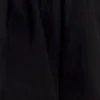 Campbell Cotton Wide Leg Pants – Black
