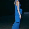 Caprice Halter Knit Maxi Dress – Cobalt Caprice Halter Knit Maxi Dress – Cobalt