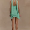 Caprice Halter Knit Mini Dress – Lagoon Caprice Halter Knit Mini Dress – Lagoon