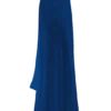 Carah Satin And Chiffon Maxi Dress – Cobalt