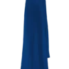 Carah Satin And Chiffon Maxi Dress – Cobalt