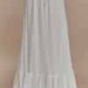 Carlie Chiffon Maxi Skirt – Ivory
