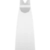 Carolyn Linen Bubble Maxi Dress – White Carolyn Linen Bubble Maxi Dress – White