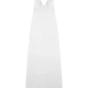 Carolyn Linen Bubble Maxi Dress – White Carolyn Linen Bubble Maxi Dress – White