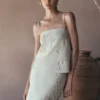 Casey Linen Corded Embroidered Linen Top – Natural Casey Linen Corded Embroidered Linen Top – Natural