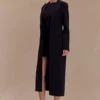 Caviar Suiting Coat – Black