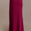 Celina Chiffon Overlay Maxi Skirt – Cherry Red Celina Chiffon Overlay Maxi Skirt – Cherry Red